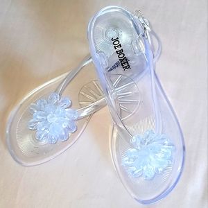 Girls Joe Boxer Transparent Sandals, Size 13/1